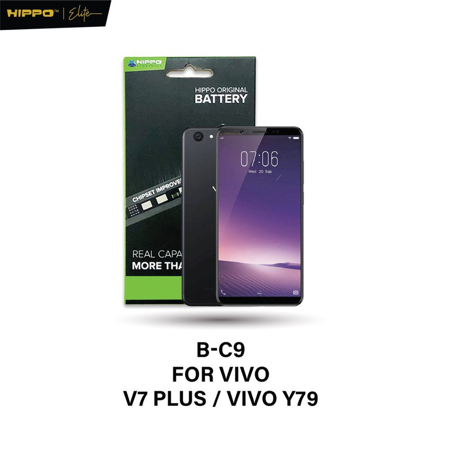 Hippo Elite Battery Vivo B-C9 V7 Plus
