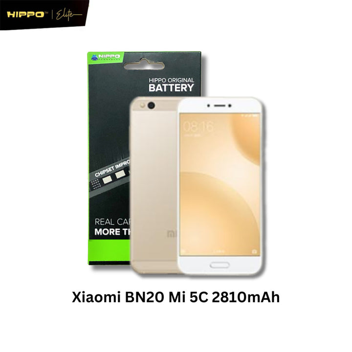 Hippo Baterai Xiaomi BN20 Mi 5C 2810mAh Battery Batere Batrai Batre Original Cell Garansi resmi