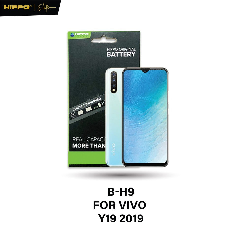 Hippo Baterai VIVO B-H9 VIVO Y19 2019 5000mAh Battery Batere Batrai Batre Original Cell Garansi resmi