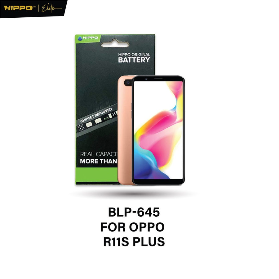 Hippo Elite Battery OPPO BLP-645 R11S Plus
