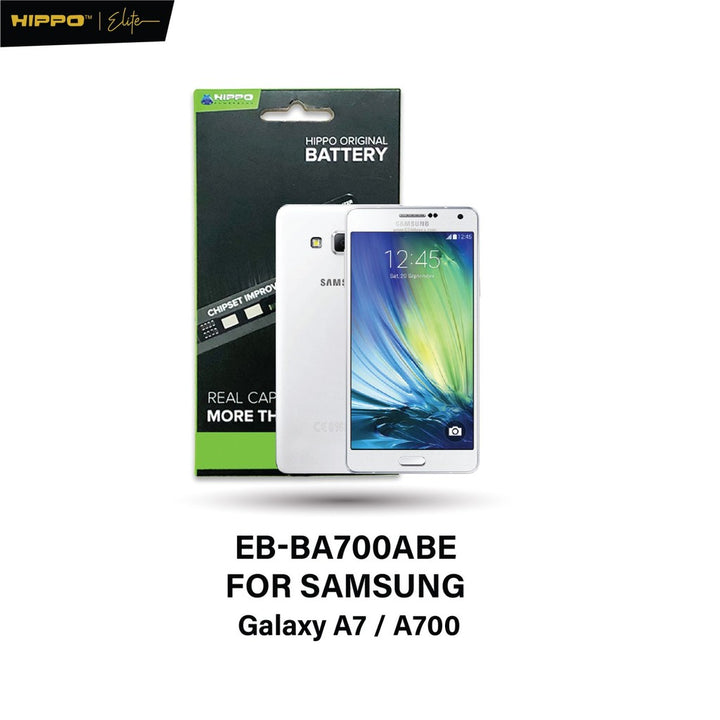 Hippo Baterai Samsung Galaxy A7 / A700 3450mAh Battery Batere Batrai Batre Original Cell Garansi resmi
