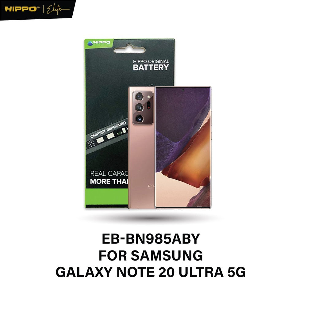 Hippo Baterai SAMSUNG N985 GALAXY NOTE 20 ULTRA 5G 4500mAh Battery Batere Batrai Batre Original Cell Garansi resmi