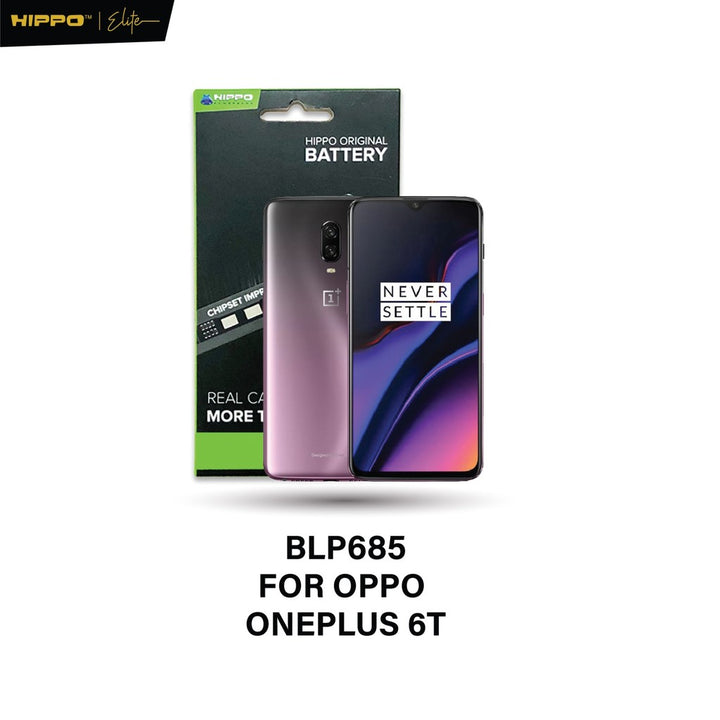 Hippo Baterai OPPO BLP-685 OPPO ONEPLUS 6T 3700mAh Battery Batere Batrai Batre Original Cell