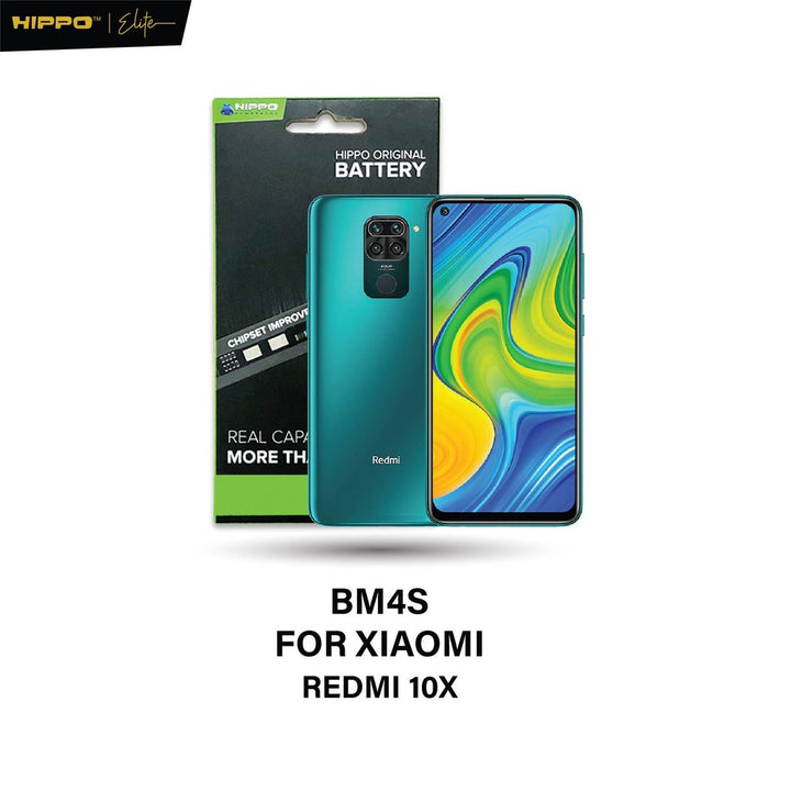 Hippo Baterai Xiaomi BM4S Redmi 10X 4520mAh Battery Batere Batrai Batre Original Cell Garansi resmi