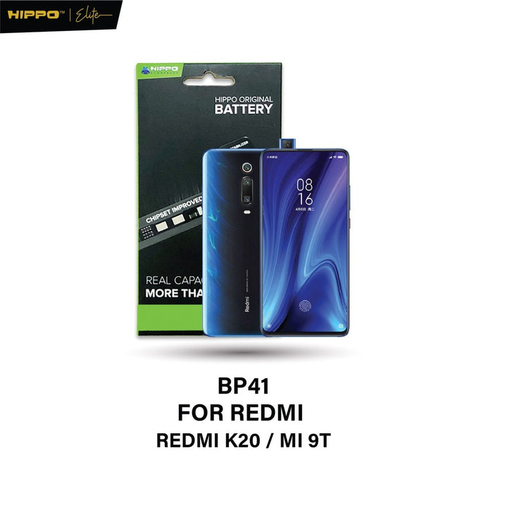 Hippo Baterai XIAOMI BP41 Redmi K20 / Mi 9T 4000mAh Battery Batere Batrai Batre Original Cell