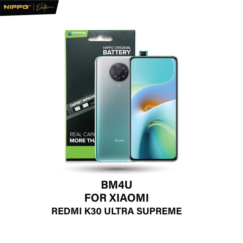 Hippo Baterai Xiaomi BM4U Redmi K30 Ultra Supreme 4420mAh Battery Batere Batrai Batre Original Cell