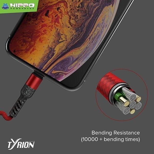 Kabel Hippo Tyrion Kabel 3 in 1 Micro - Lightning Iphone - USB Type C 3
