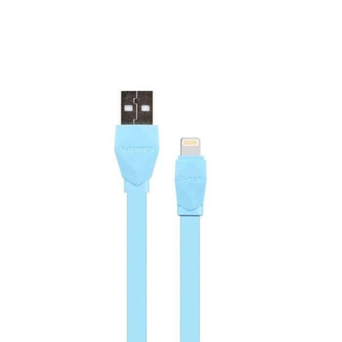 Hippo Xyron Lightning 200cm Kabel Data &amp; Charger iPhone iPad Panjang 6