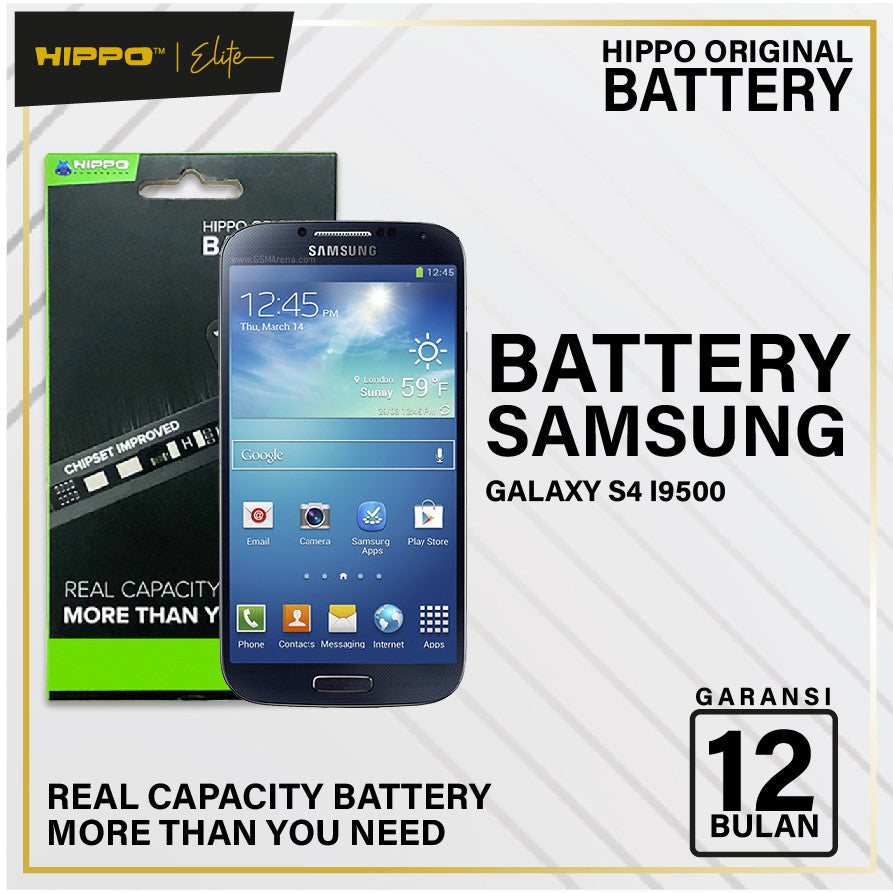 Hippo Elite Battery for Samsung Galaxy S4
