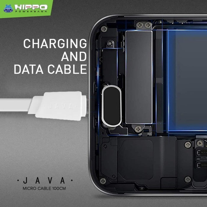 Hippo Java Micro USB Kabel Data &amp; Charger 100cm 3