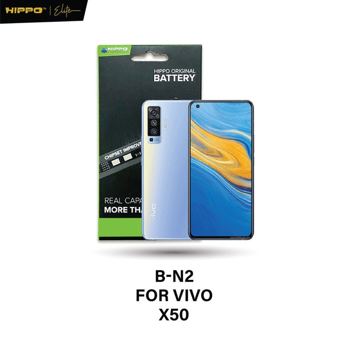 Hippo Baterai VIVO B-N2 VIVO X50 4200mAh Battery Batere Batrai Batre Original Cell Garansi resmi