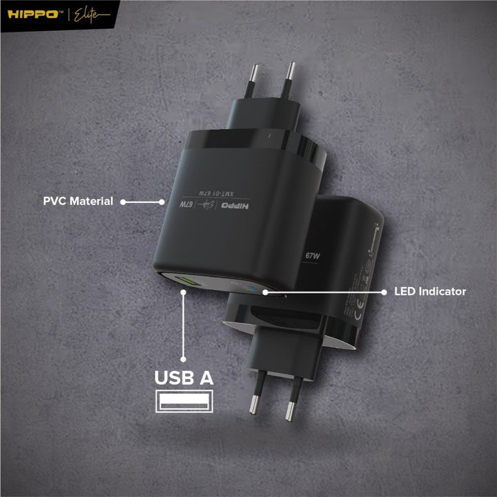 Hippo Elite Adaptor Xiaomi Turbo Charger 67W Original Adapter 5