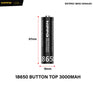 Hippo Elite Rechargeable Battery 18650 Flat Top 3000mAh