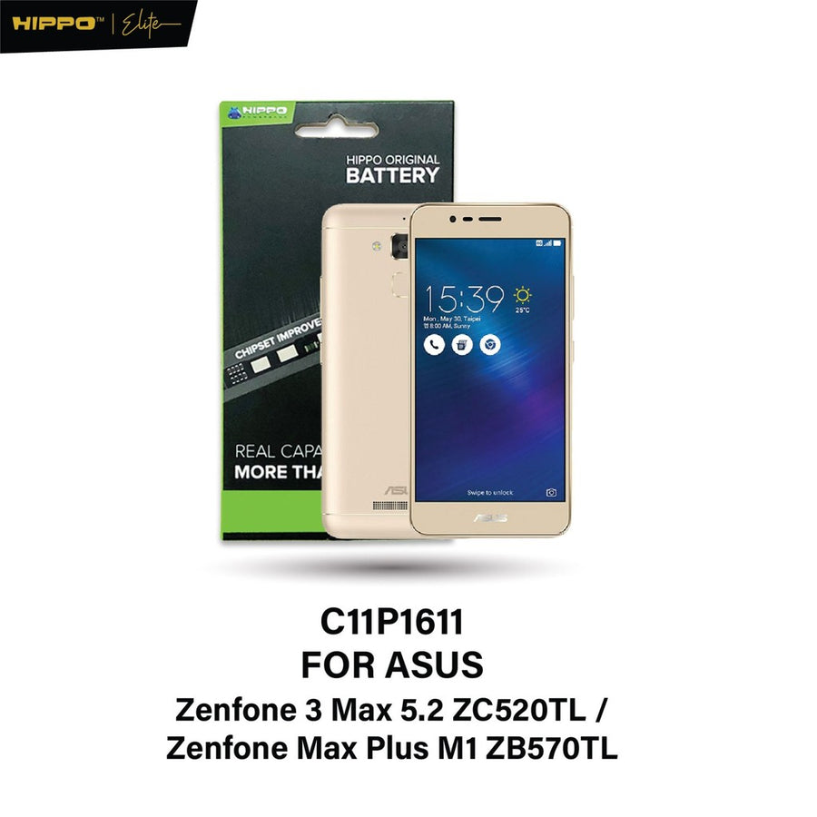 Hippo Elite Baterai Asus C11P1611 Zenfone 3