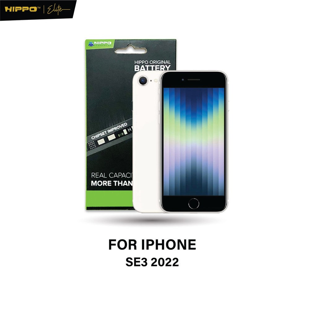 Hippo Baterai Iphone SE3 2022 2018mAh Battery Batere Batrai Batre Original Cell Garansi resmi 2