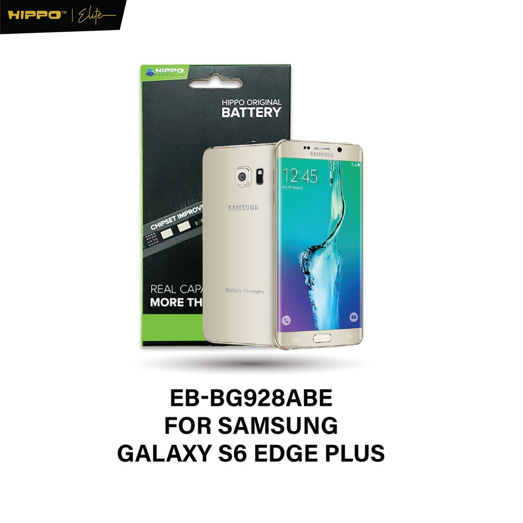 Hippo Baterai Samsung EB-BG928ABE Galaxy S6 Edge Plus 3000mAh Battery Batere Batrai Batre Handphone