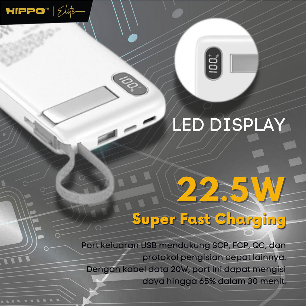 Hippo Elite PowerBank Othello 8 PD 22.5W 10000mAh MagSafe 15W iWatch SmartWatch Charging 5