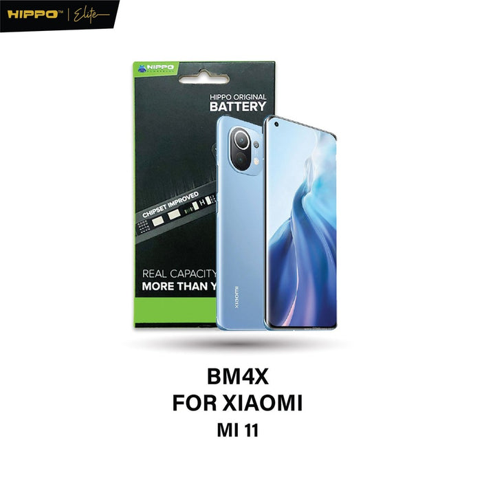 Hippo Baterai Xiaomi BM4X Mi 11 4600mAh Battery Batere Batrai Batre Original Cell Garansi resmi
