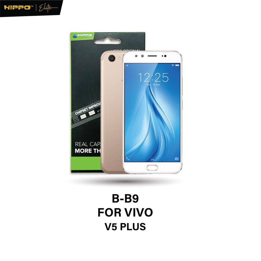 Hippo Baterai Vivo B-B9 V5 Plus 3250mAh Battery Batere Batrai Batre Original Cell Garansi resmi
