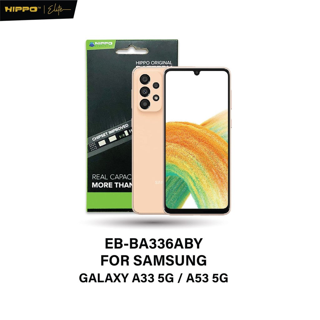 Hippo Baterai Samsung EB-BA336ABY Galaxy A33 5G / A53 5G 5000mAh Battery Batere Batrai Batre Hp