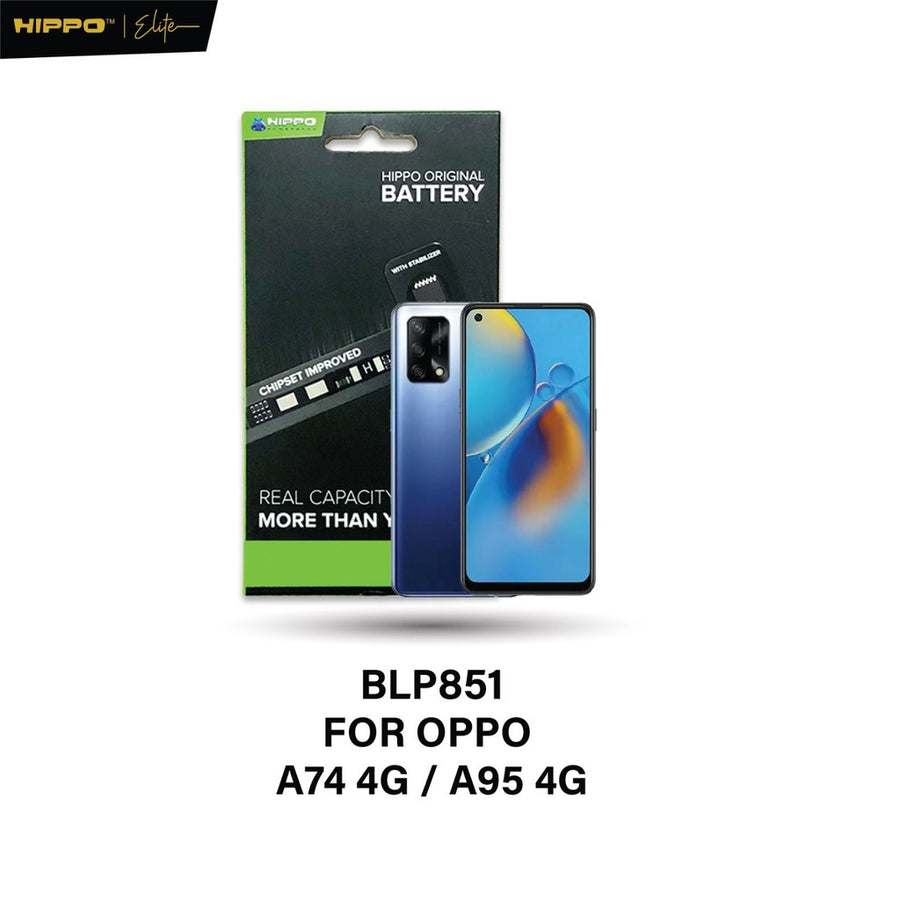 Hippo Elite Battery OPPO BLP-851 A74 4G