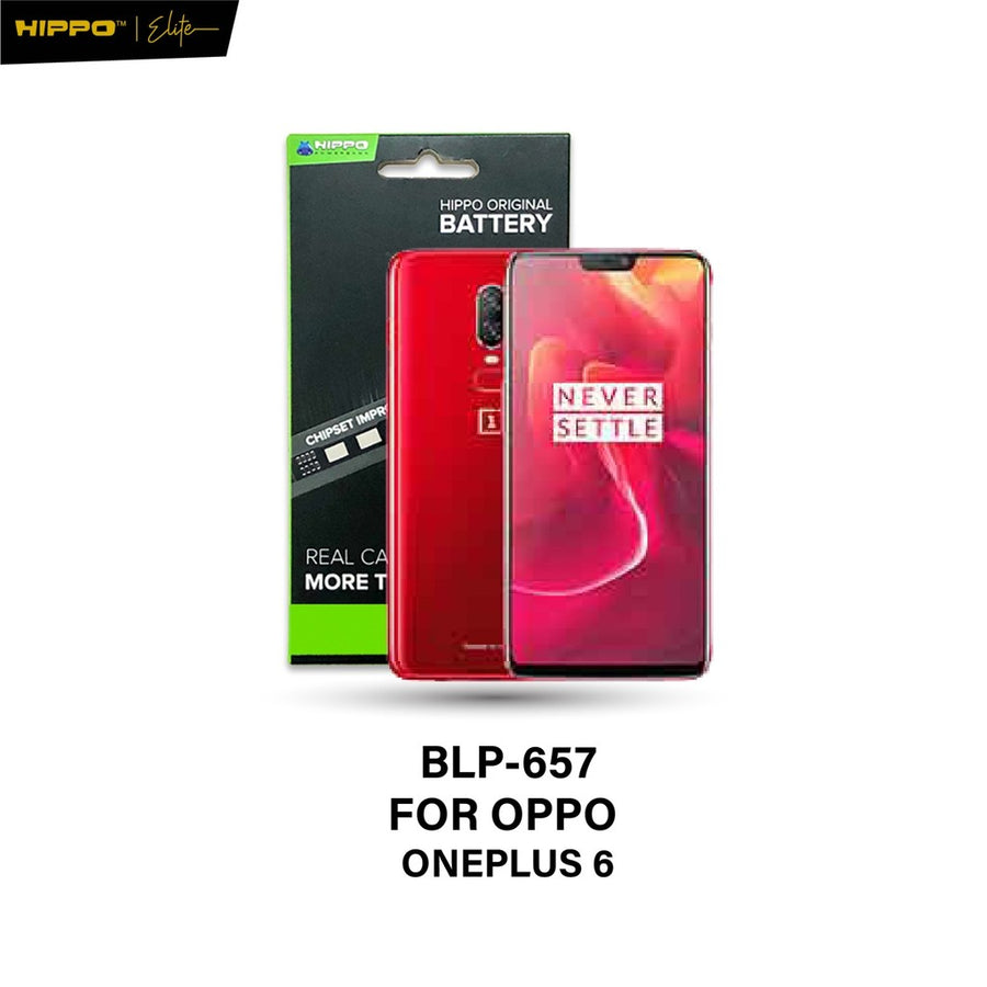 Hippo Elite Baterai OPPO BLP-657 ONEPLUS 6