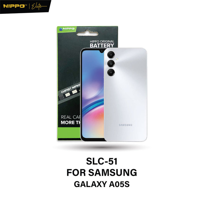 Hippo Baterai SLC-51 GALAXY A05S 5000mAh Battery Batere Batrai Batre Original Cell Garansi resmi