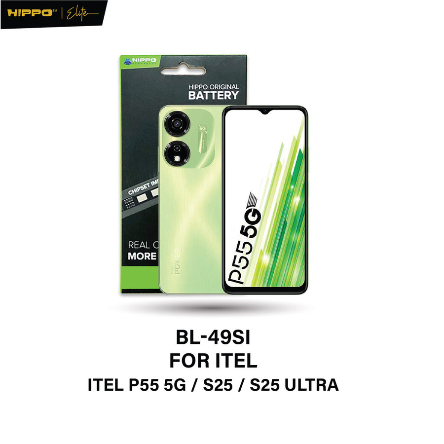 Hippo Elite Baterai BL-49SI ITEL P55 5G