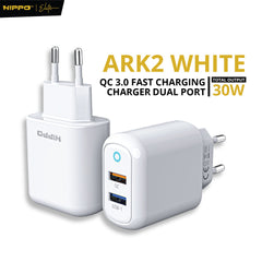 Hippo Adaptor Charger Ark 2 QC 30W