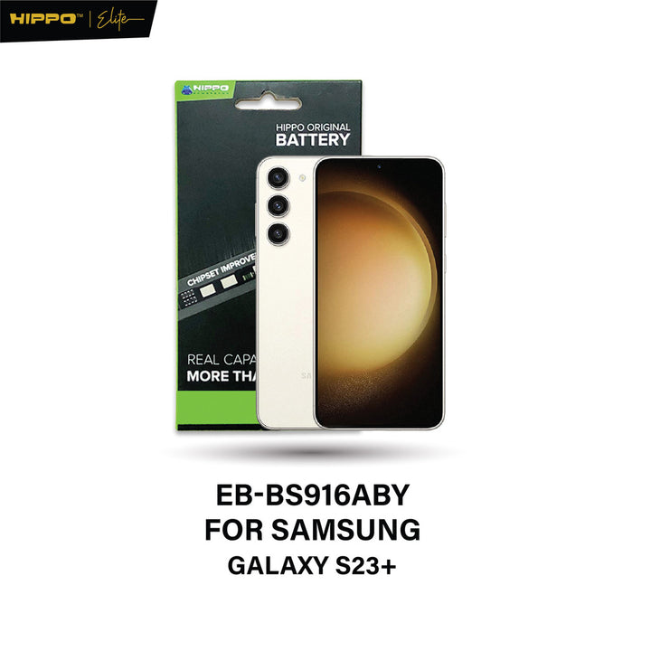 Hippo Baterai EB-BS916ABY SAMSUNG GALAXY S23+ S23 PLUS 4700mAh Battery Batere Batrai Batre Original Cell Garansi resmi