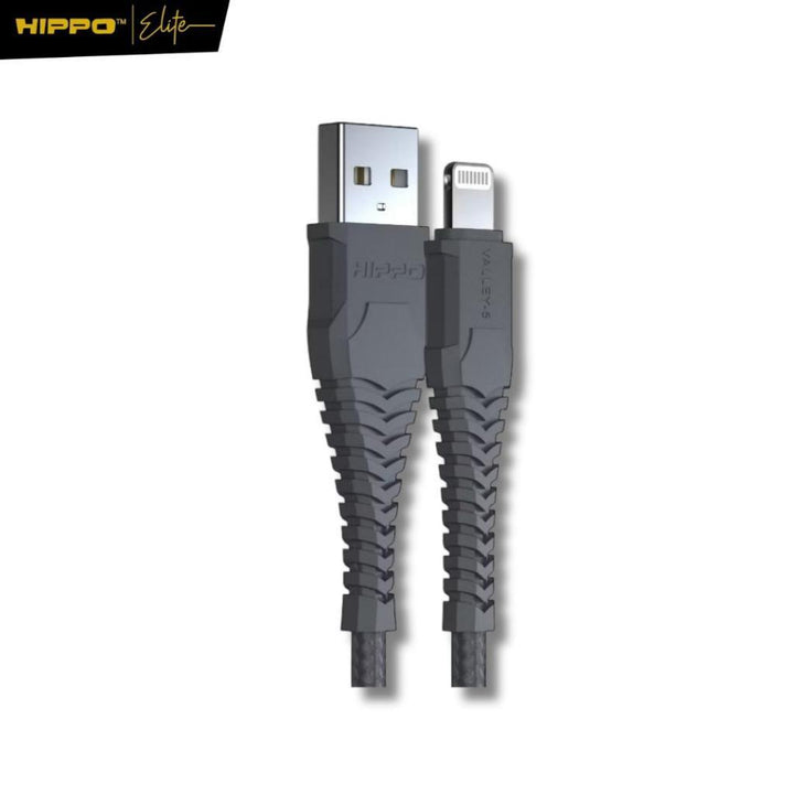Kabel Data Hippo Valley 5 Lightning USB 2,4 A 100CM Quick Fast Charging Cable