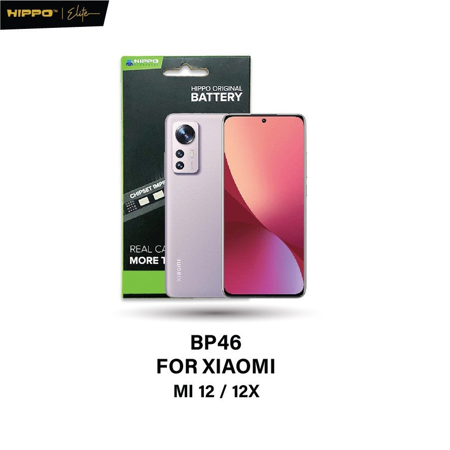 Hippo Elite Baterai Xiaom1 Mi 12