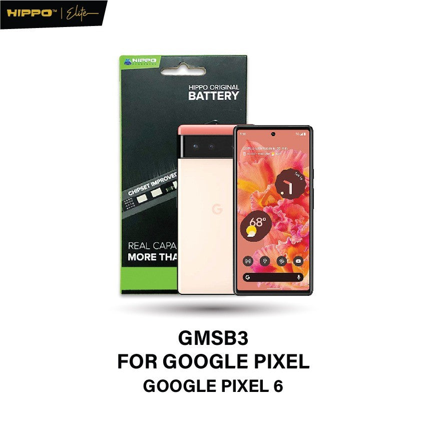 Hippo Elite Baterai G00GLE Pixel 6