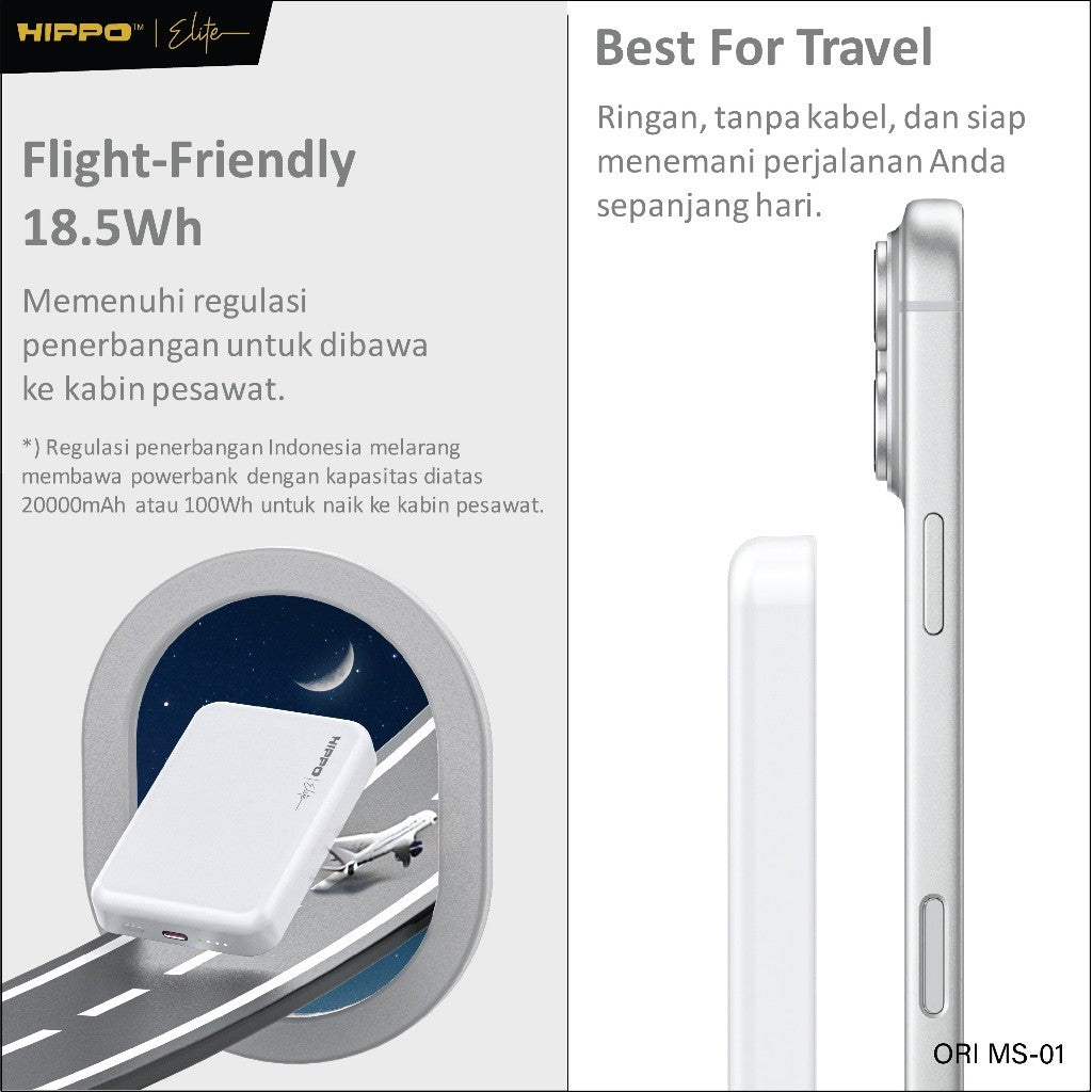Hippo Elite Magsafe Ori MS-01 5000mAh Powerbank 6