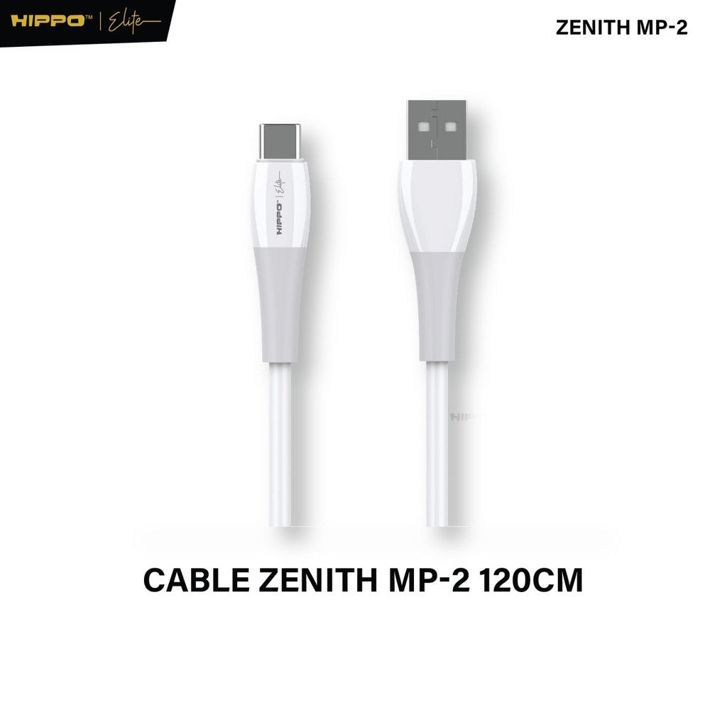 Hippo Zenith 2 MP 6.5A - 100W  Kabel Data USB Type C Super Fast Charging Multi Protocol Cable kabel Casan