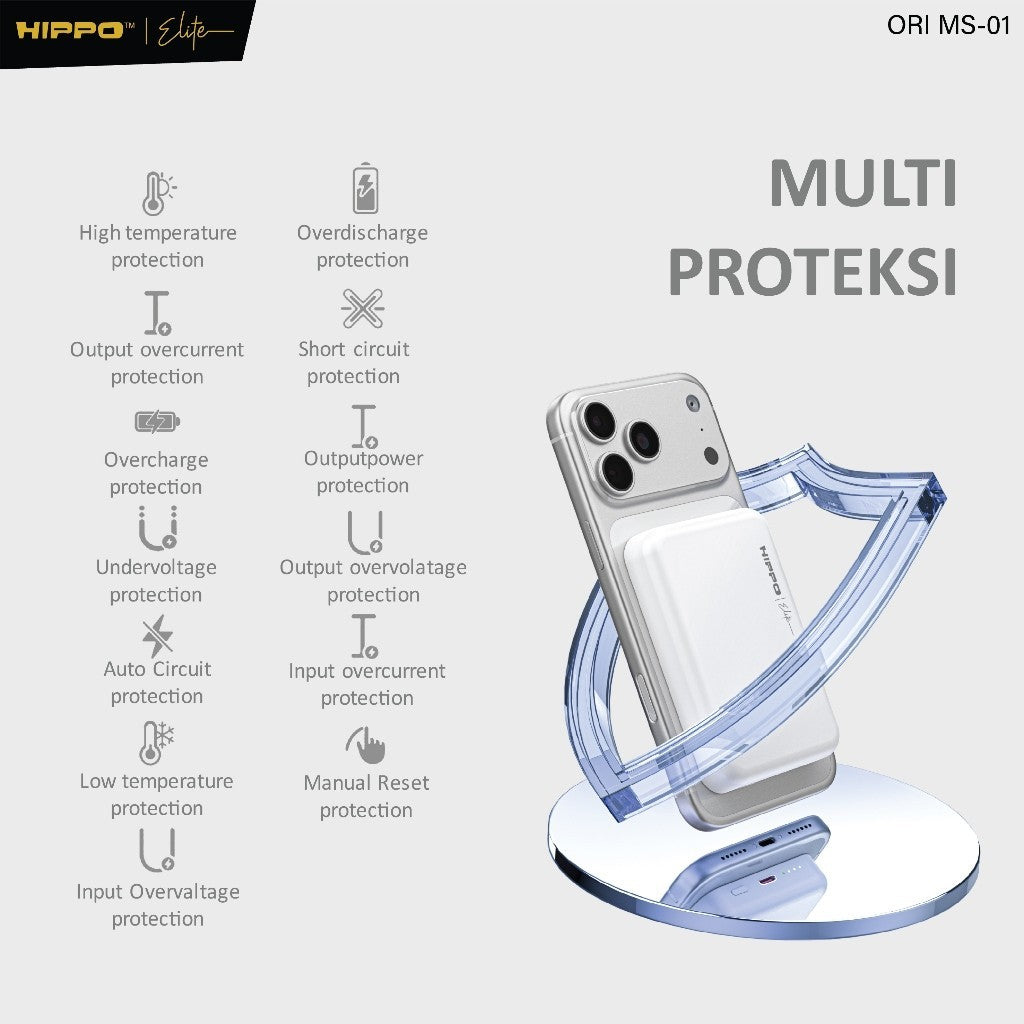 Hippo Elite Magsafe Ori MS-01 5000mAh Powerbank 8