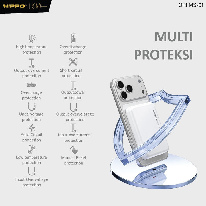 Hippo Elite Magsafe Ori MS-01 5000mAh Powerbank 8