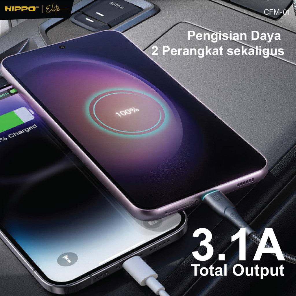 Hippo CFM-01 Car Charger FM Transmitter 3