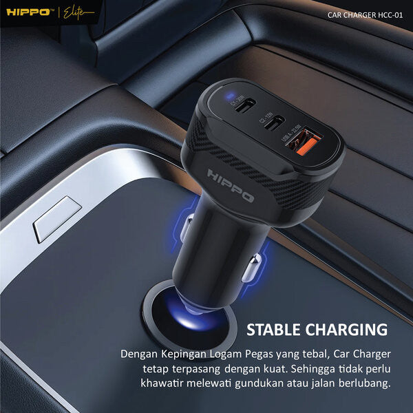 Hippo HCC-01 55W Car Charger PD QC 4