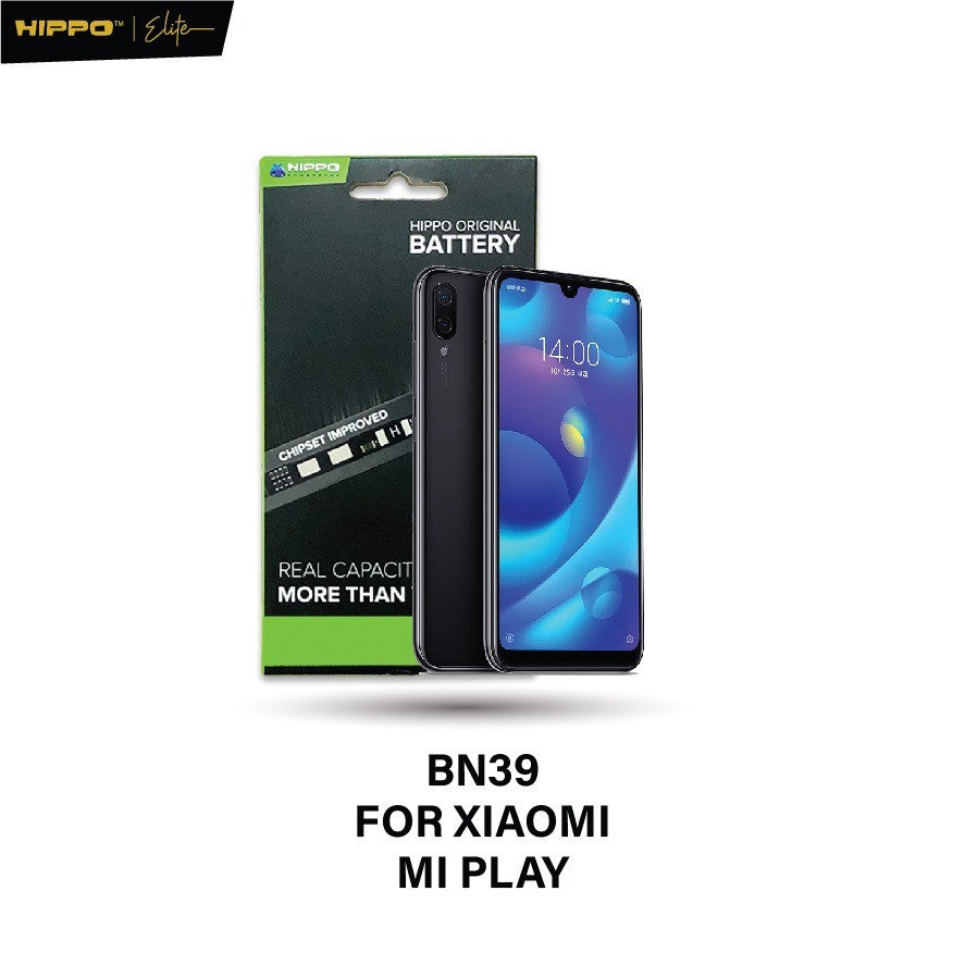 Hippo Baterai Xiaomi BN39 Mi Play 3000mAh Battery Batere Batrai Batre Original Cell Garansi resmi