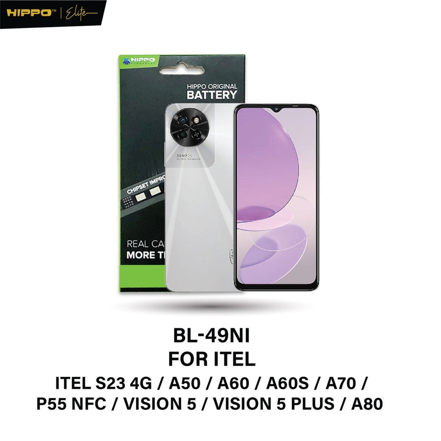 Hippo Elite Baterai BL-49NI ITEL S23 4G