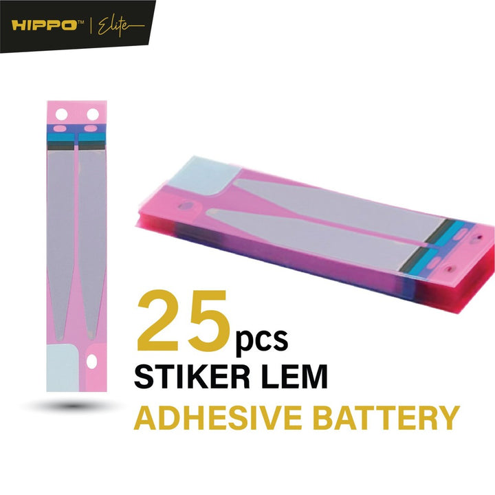 Hippo Lem Adhesive Stiker Baterai Universal (10-50pc) 3
