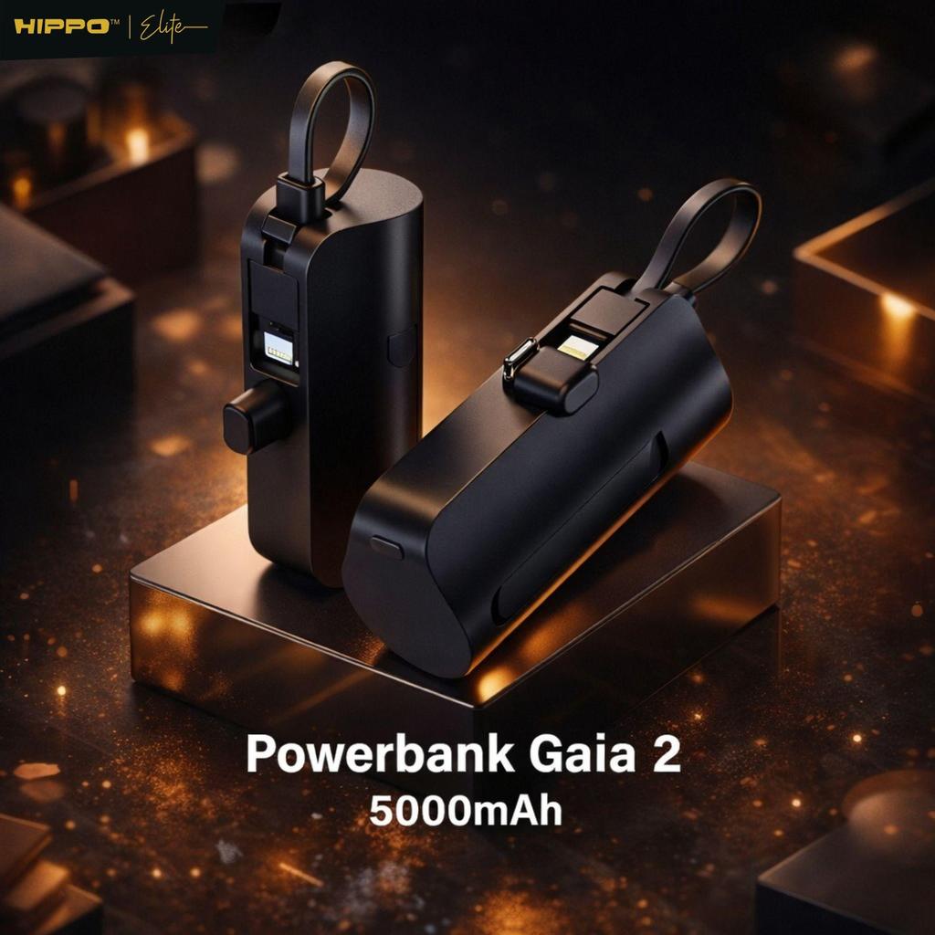 Hippo Powerbank Gaia2 5000mAh With Stand 7