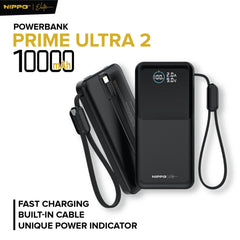 Hippo Elite PowerBank Prime Ultra2 10000 Mah 4 Port Output 1 Port Input