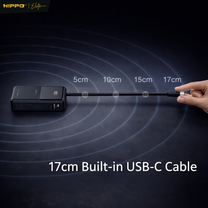 Hippo Elite PowerBank Prime Max PD 30W 10000mah Ultra Speed Super Fast Charging for iphone / Android / Laptop  8