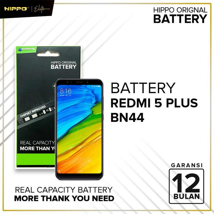 Hippo Baterai Original All Type Xiaomi/Redmi 100% Original Batere Premium Garansi Battery Series 2